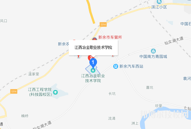 江西冶金職業(yè)技術(shù)學院地址在哪里