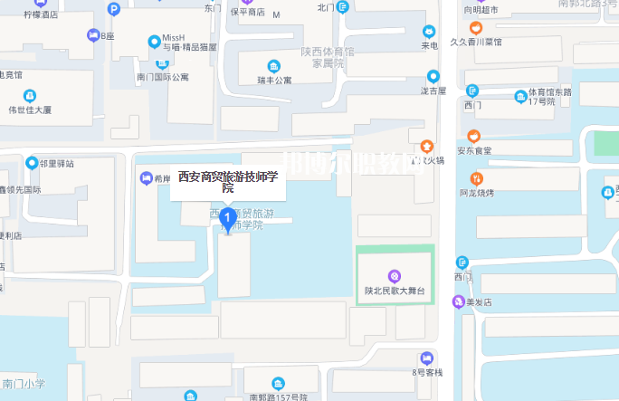 西安商貿(mào)旅游技師學院地址在哪里