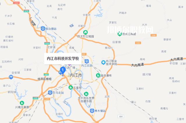 內(nèi)江科技開發(fā)學(xué)校地址在哪里