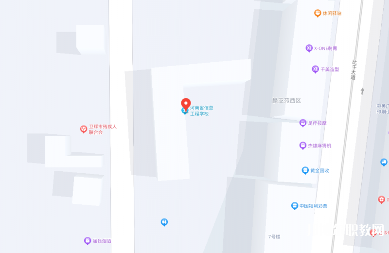 河南省信息工程學校地址，乘車路線