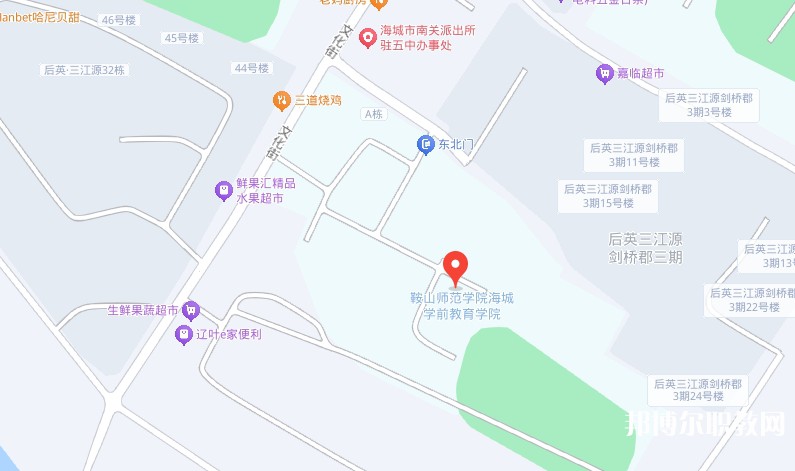 鞍山市廣播電視學(xué)校地址，乘車路線