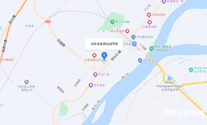 丹東市體育運(yùn)動(dòng)學(xué)校地址，乘車路線